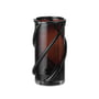 ferm Living - Entwine Vase, H 21 cm, mørk rav