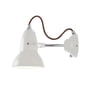 Anglepoise - Original 1227 væglampe, grå ledning, Hvid