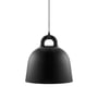 Normann Copenhagen - Klokkependel lys medium, sort