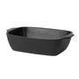 Broste Copenhagen - Vig ildfast fad, 25,5 x 16,5 cm, antique black