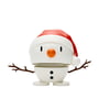 Hoptimist - Small Santa Snowman, hvid