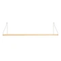 Frama - Shelf 80 x 20 cm, eg / rustfrit stål