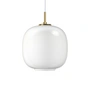 Louis Poulsen - VL45 Radiohus pendel, Ø 25 cm, messing / opal hvid