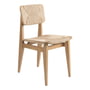 Gubi - C-Chair Dining Chair Paper Cord, olieret eg