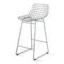 HKliving - Wire bar stol, krom