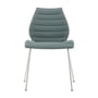 Kartell - Maui Soft stol, forkromet stål / Noma grøn