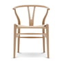 Carl Hansen - CH24 Wishbone Chair, olieret bøg/naturflet