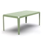 Weltevree - Udendørs bord med Bended Table bord, 180 x 90 cm, lysegrøn (RAL 6021)
