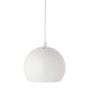 Frandsen - Ball Ø 18 cm, hvid mat / hvid