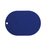 OYOY - Ribbo dækkeserviet oval, ser blå ud (sæt med 2)