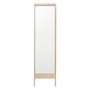 Form & Refine - A Line spejl, H 195,5 cm, hvidpigmenteret eg