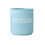 Design Letters - AJ Favourite Porcelænskrus, Superstar / soft blue