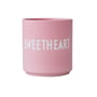 Design Letters - AJ Favourite Porcelænskrus, Sweetheart / pink