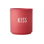 Design Letters - AJ Favourite Porcelænskrus, Kiss / red berry