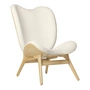 Umage - A Conversation Piece Tall lænestol, eg / bamse hvid
