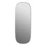 Muuto - Framed Mirror, stort, taupe / klart glas