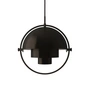 Gubi - Multi-Lite pendel S, Ø 22,5 cm, messing sort / sort