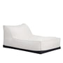Norr11 - Storm Outdoor Lounge Chair loungestol, 90 x 150 cm, linnekridt
