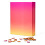 Areaware - Farvegradient- Puzzle, lyserød / orange / gul (1000 stykker)
