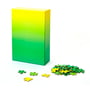 Areaware - Farvegradient- Puzzle, grøn / gul (500 stykker)