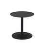 Muuto - Soft sidebord, Ø 41 cm, H 40 cm, sort