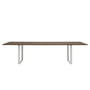 Muuto - 70/70 spisebord, 295 x 108 cm, røget eg / grå