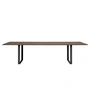 Muuto - 70/70 spisebord, 295 x 108 cm, røget eg / sort