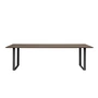 Muuto - 70/70 spisebord, 255 x 108 cm, røget eg / sort