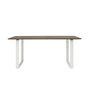 Muuto - 70/70 spisebord, 170 x 85 cm, røget eg / hvid