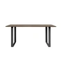 Muuto - 70/70 spisebord, 170 x 85 cm, røget eg / sort