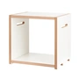 Tojo - Halbstark reolsystem, grundmodul, hvid
