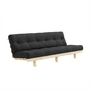 Karup Design - Lean sovesofa, naturfyr / mørkegrå
