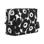 Marimekko - Vilja Mini Unikko kosmetiktaske, hvid/sort
