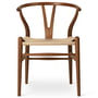 Carl Hansen - CH24 Wishbone Chair, olieret mahogni/naturflet