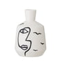 Bloomingville - Norma vase, H 15,5 cm, hvid