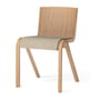 Audo - Ready Dining Chair, sædehynde, naturlig eg / Bouclé beige