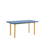 Hay - Two-Colour spisebord, 160 x 82 cm, blå / okker