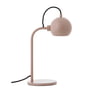 Frandsen - Ball Single bordlampe, nøgen blank