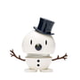 Hoptimist - Small Snowman, hvid / blå