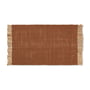 Ferm Living - Block dørmåtte, 50 x 80 cm, mursten rød