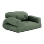 Karup Design - Hippo sofa, 140 x 200 cm, olivengrøn (756)