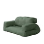Karup Design - Hippo sofa, 140 x 200 cm, olivengrøn (756)