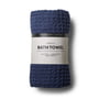 Humdakin - Badehåndklæde med vaffelstruktur, 70 x 135 cm, sea blue