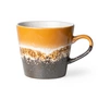 HKliving - 70's Cappuccino kop 300 ml, fire