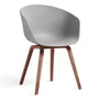 Hay - About A Chair AAC 22, valnøddelakeret / betongrå 2. 0
