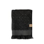 Mette Ditmer - Morocco håndklæde 50 x 95 cm, sort/grå