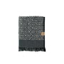 Mette Ditmer - Morocco håndklæde 50 x 95 cm, sort/hvid