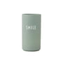 Design Letters - AJ Favourite Porcelæn Vase Medium Smile, grøn