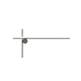 Flos - Coordinates Wall LED væglampe 2, sølv