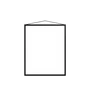 Moebe - Frame billedramme 40 x 50 cm, sort
